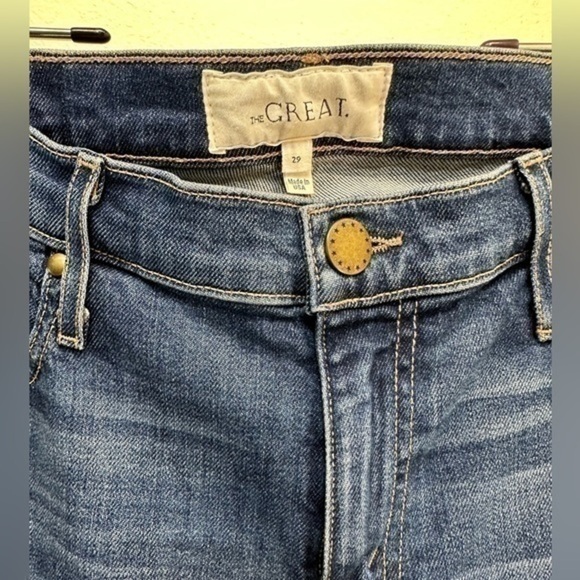 The Great. Nerd Jeans in a medium dark wash - Picture 4 of 8